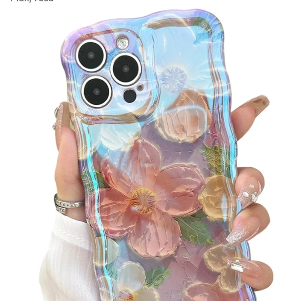Floral Iridescent Phone Case